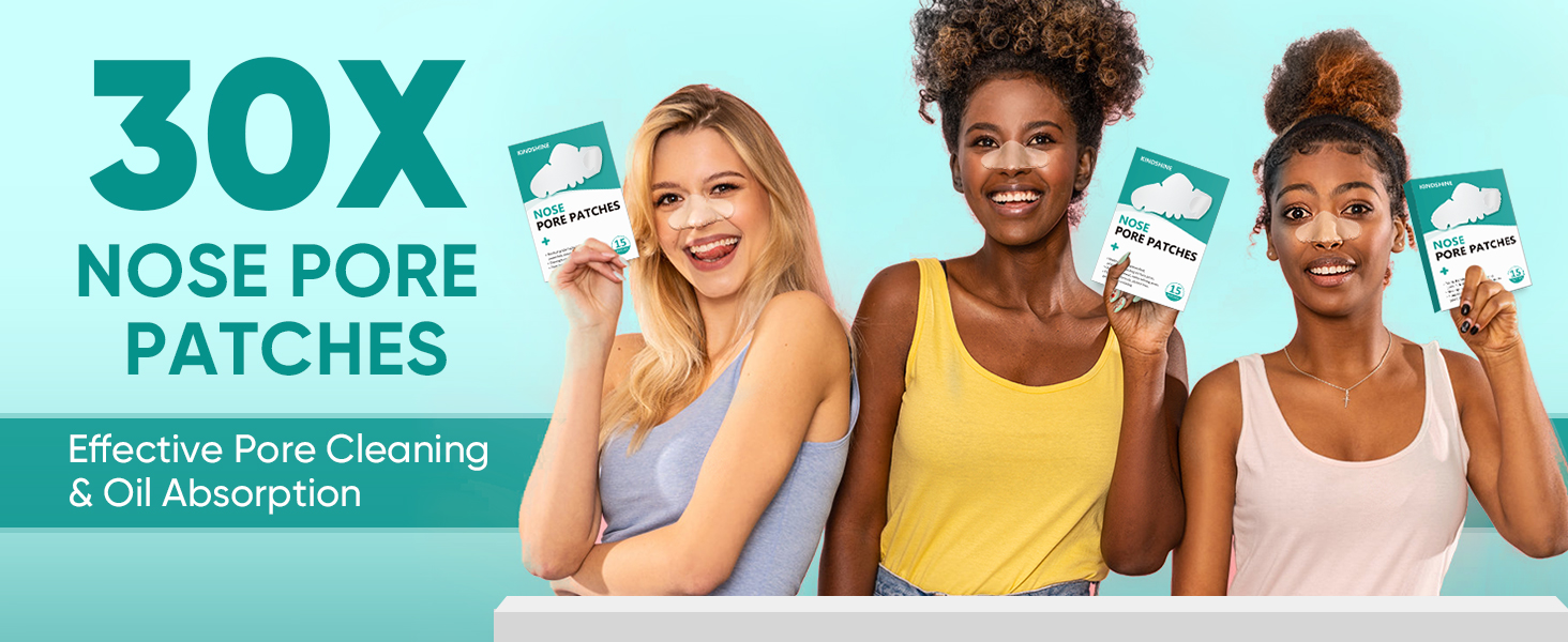 30 X NOSE PORE PATCHES