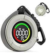 GasDoc DS-100 Portable Carbon Monoxide Detector, 3-in-1 CO Detector for Travel &amp; Camping, 140HR S...