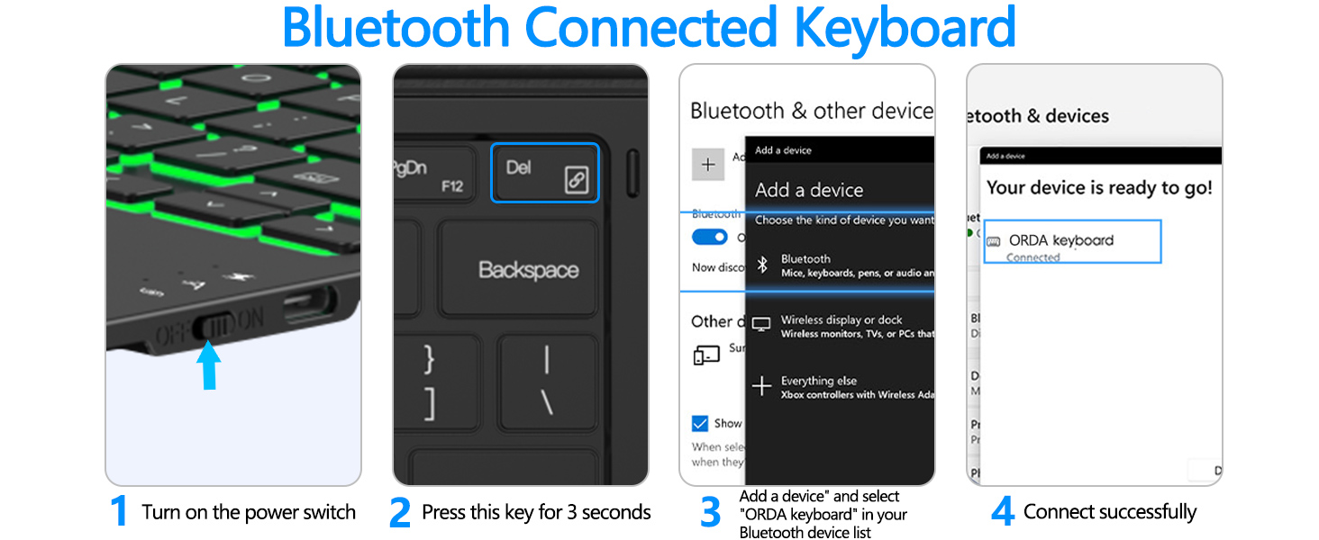 surface pro keyboard for 7+/7/6/5/4/3 Microsoft surface pro keyboard type cover wireless bluetooth