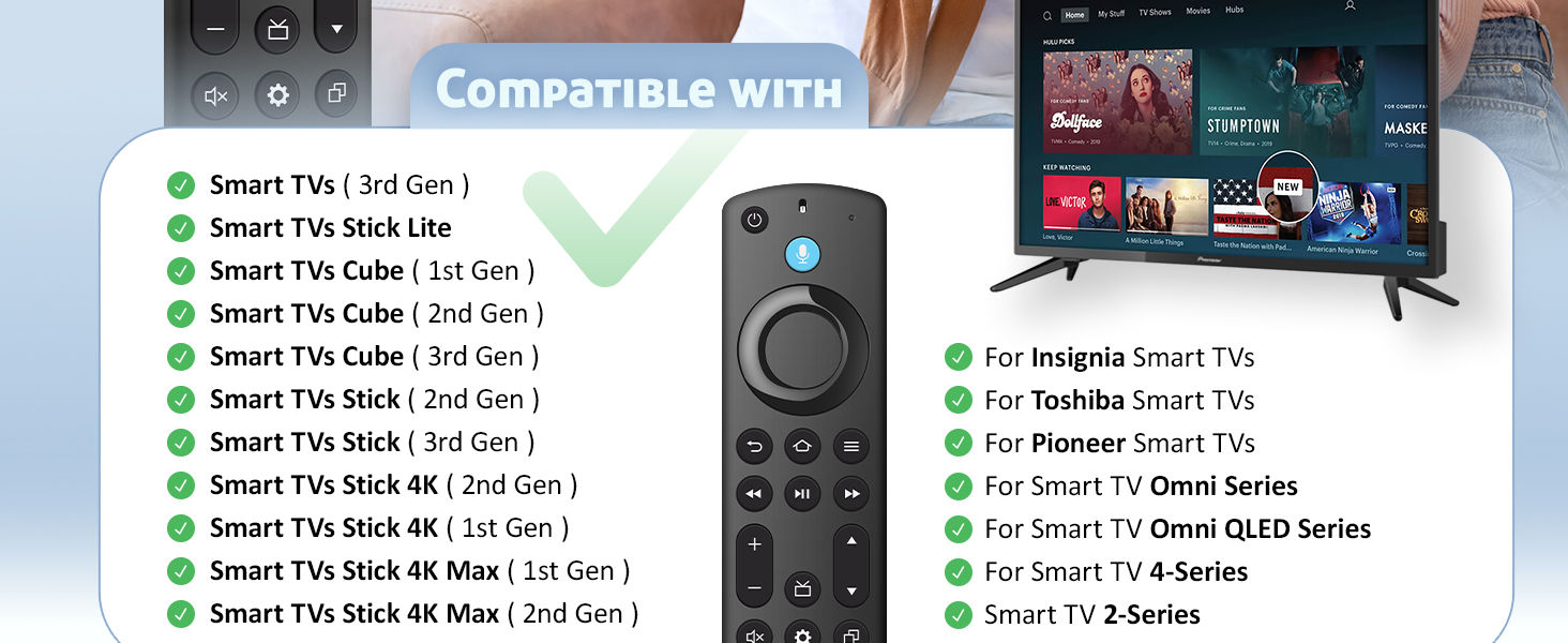 replacement remote control