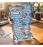 To My Dad – Best Dad Ever Gifts, Valentines Fathers Day Daddy Gifts from Daughter or Son, Golf Do...