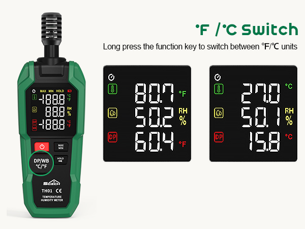 A+5-600450 temperature humidity monitor