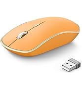 J JOYACCESS 2.4G Wireless Mouse Soft Click, Silent Travel Wireless Mouse for Laptop, 3200 DPI, 5 ...