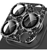 YWXTW for iPhone 16 Pro/iPhone 16 Pro Max Camera Lens Protector, [New Glitter Design] Full Bling ...
