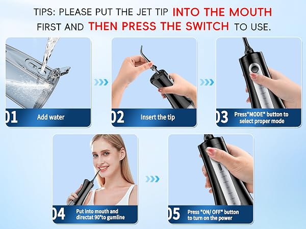 water flosser