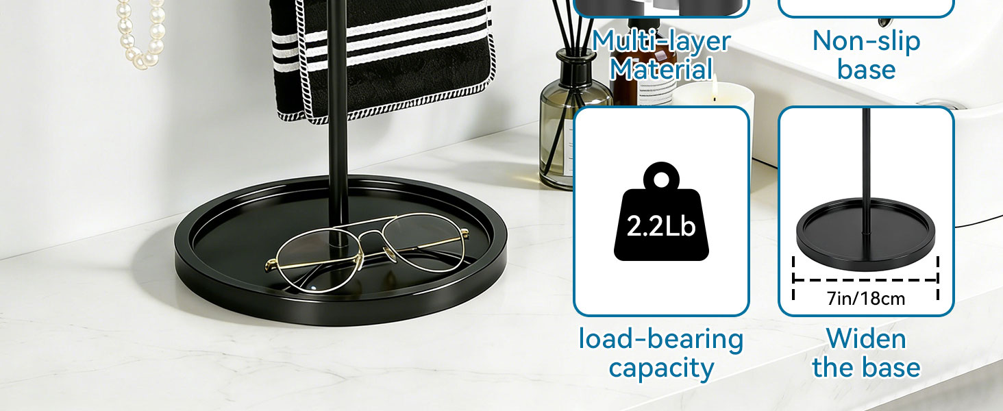 hand towel holder stand