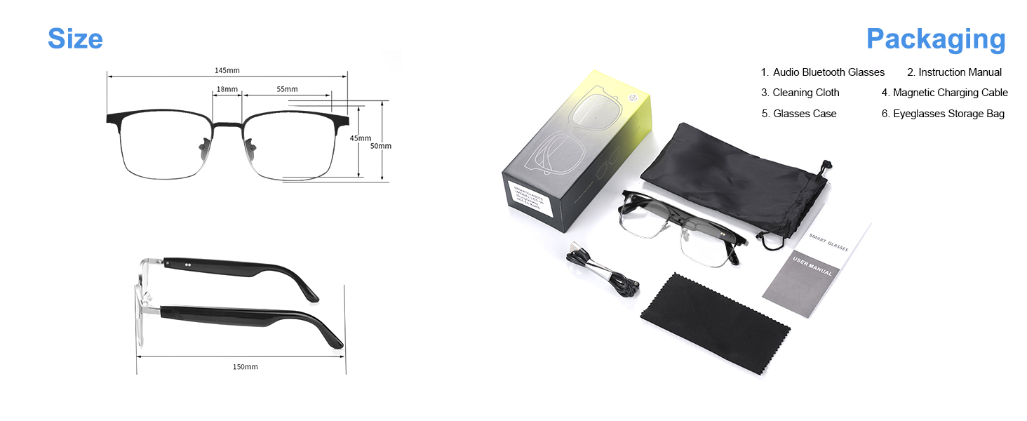 Bluetooth Glasse for Women