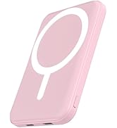 podoru for Magsafe Battery Pack, 5000mAh Magnetic Power Bank with Type-C Cable 20W PD Fast Chargi...