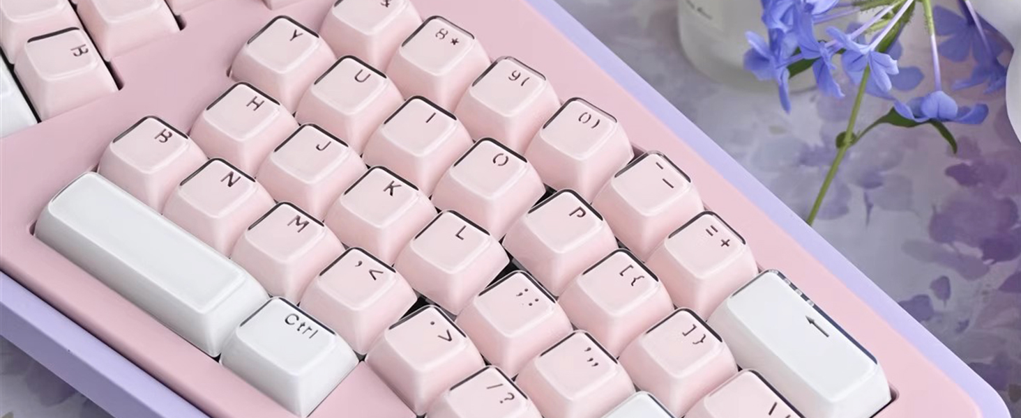 pink Keycaps