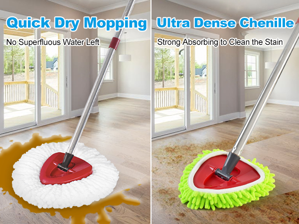 cedar mop scrubber head