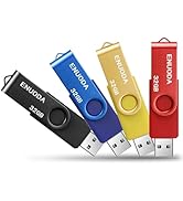 ENUODA 32GB USB Flash Drive 4 Pack 32GB Thumb Drives USB 2.0 Memory Stick Jump Drive Pen Drive fo...