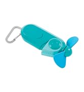 O2COOL Carabiner Sport Misting Fan - Pocket Sized, Portable On-The-Go Battery Powered Cooling