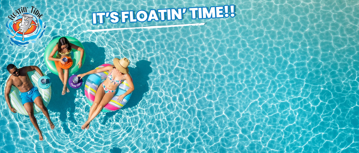 floating koozie floating drink cup