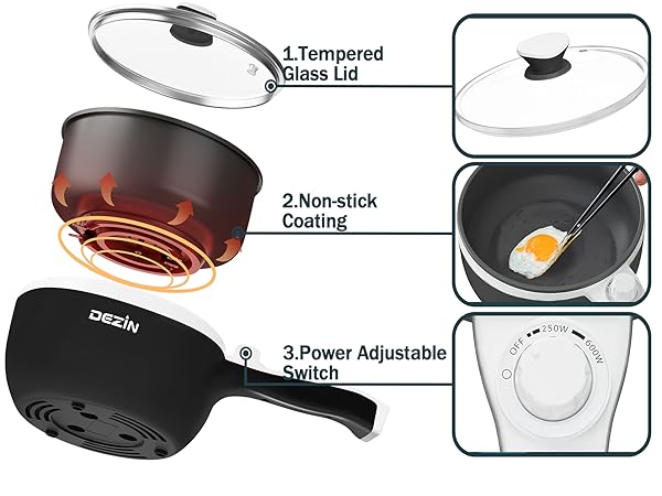 Dezin Hot Pot Electric Upgraded