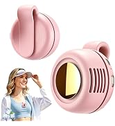 AltaMoment Portable Clip-On Fan, Mini Bladeless Waist Fan, 5100RPM 25dB Ultra-Quiet 3-Speed Recha...
