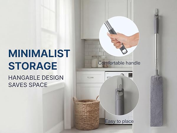 Comfortable handle and easy to place