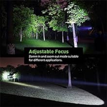 Tactical flashlight rechargeable