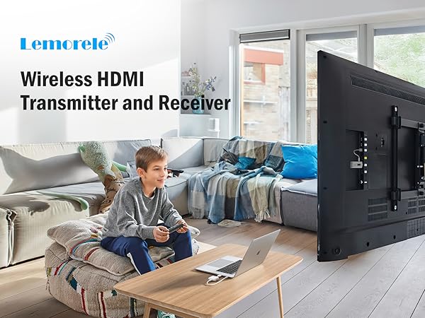 Wireless HDMI Transmitter and Receiver