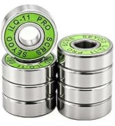 8Pcs 608-2RS ILQ-11 Skateboard Bearing for Roller Skates 608-2rs 8x22x7mm Inline Skate Bearing