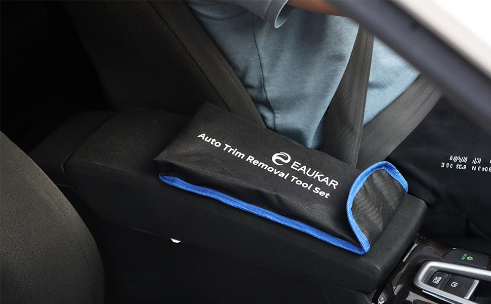Eaukar Metal Auto Trim Removal Tool Kit