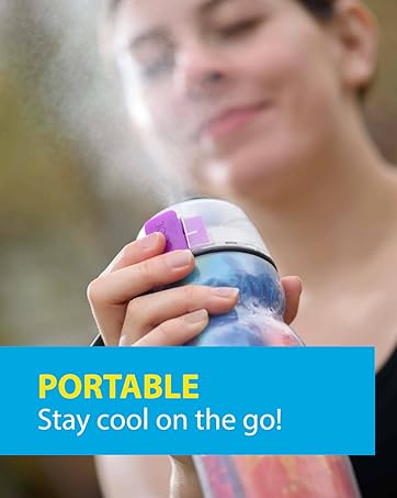 Portable stay cool on the go!