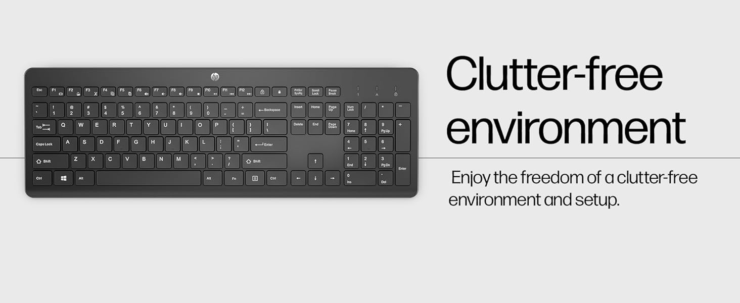 HP Brac 230 Wireless Keyboard