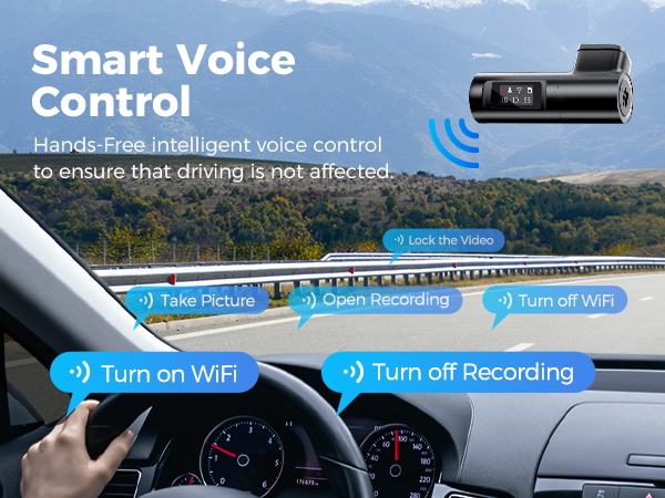 Smart voice control: Hands-Free intelligent voice control to ensure that driving is not affected.