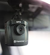 Transcend DrivePro 2K QHD 1440P Dash Cam Front, Support 1TB Max, Car Cam w/140°Wide-Angle/Handy S...