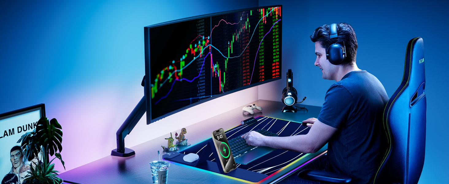 desktop charging mat