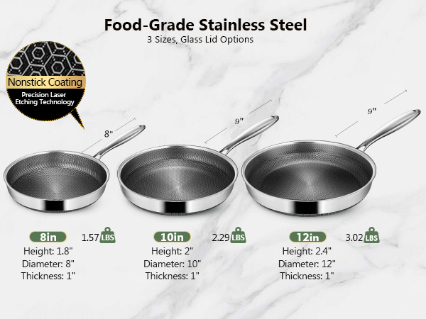 stir fry pan 8 inch skillet nonstick 10 inch skillet nonstick 8 inch fry pan fry pan