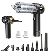 Higoom Cordless Handheld Vacuum Cleaner,Rechargeable Portable Lightweight Dust Blower,22000PA Pow...