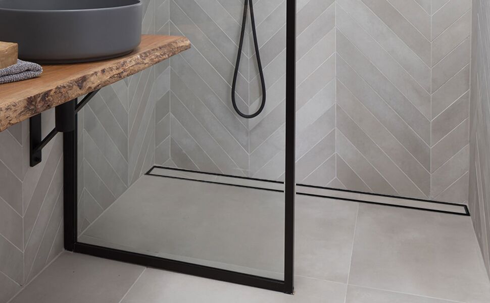 tile shower drain