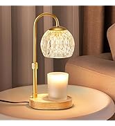 Dreamholder Candle Warmer Lamp, Glass Electric Wax Melter Warmer Lamp with Timer & Dimmer, Vintag...
