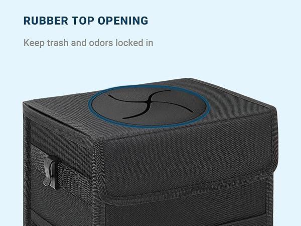car trash bin