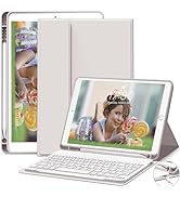 GKABXY iPad 9th/8th/7th Generation Case with Keyboard 10.2 Inch,Slim Keyboard Cover with Pencil H...