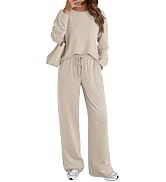 AUTOMET Womens Sweatsuits 2 Piece Lounge Matching Sweat Sets Fall Outfits | Travel Airport Tracks...