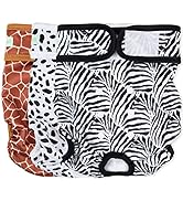 wegreeco Washable Dog Diapers (3 Pack), Highly Absorbent Dog Diapers for Female Dogs, Female Dog ...