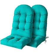 Enipate Adirondack Chair Cushions Set of 2, Weather Resistant Patio Chair Cushion for Adirondack,...