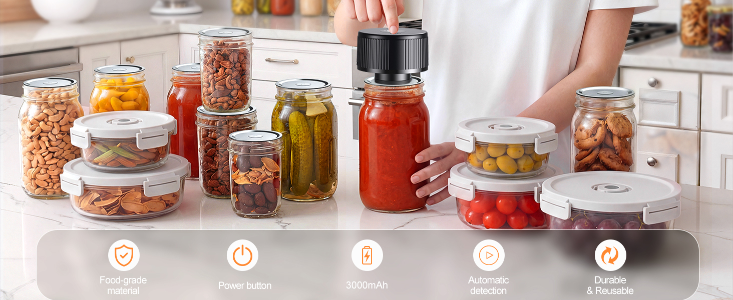 mason jar vacuum sealer