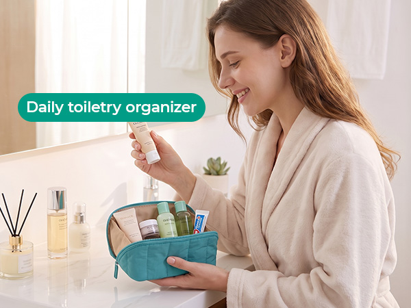 Daily toiletry organizer