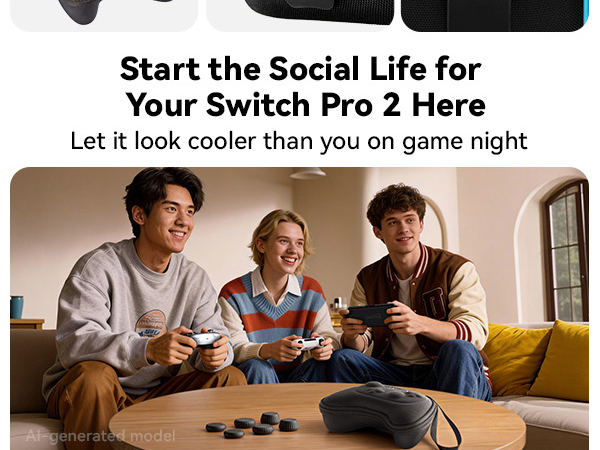 switch 2 pro controller case
