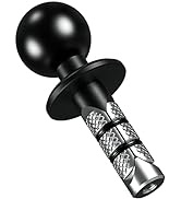 BRCOVAN Metal Motorcycle Fork Stem Mount Base with 1'' TPU Ball for Stem Holes 12mm to 25.4mm in ...