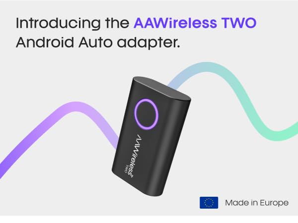 3D render of the AAWireless TWO Android Auto adapter