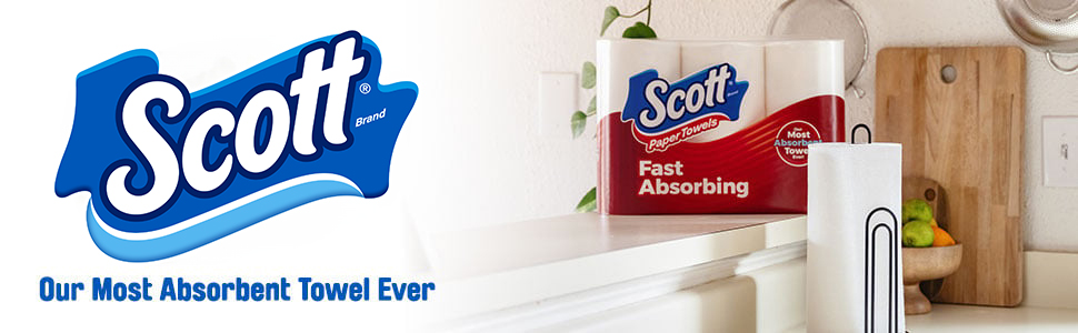 scott towels - our most absorbent towel ever
