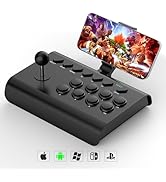 arVin Wireless Arcade Fight Stick Joystick Controller for iPhone iOS Android PC Switch PS3 PS4 Ar...
