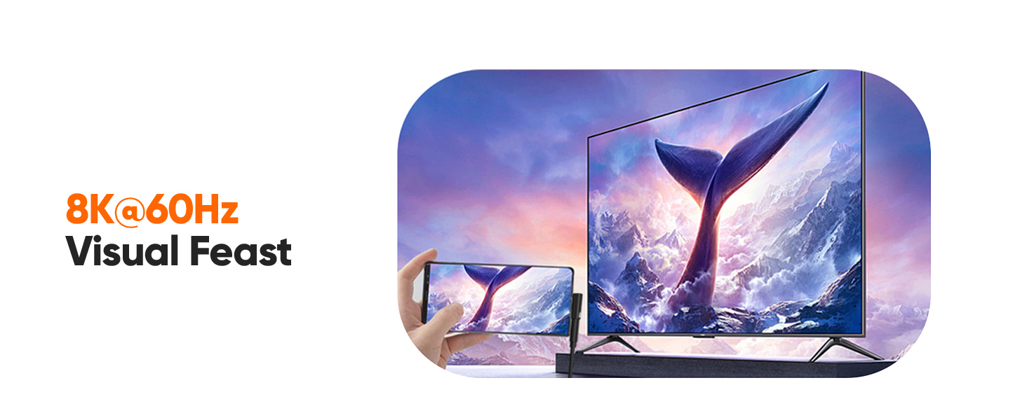 8K@60Hz Video Output