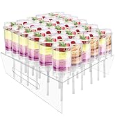 DOERDO 36 Holes Push Pop Cake Stand Acrylic Lollipop Stand Cake Display Stand for Wedding Birthda...