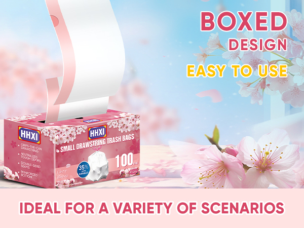 BOXED DESIGN; TEAR-FREE DISPENSING; EASY TO USE