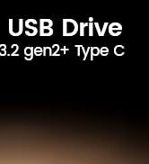 MOVE SPEED 128GB Flash Drive 1000MB/s Read Write Speed,USB 3.2 Gen2+Type C Dual Interface, USB C ...