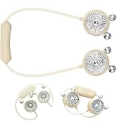 Portable Neck Fan Rechargeable, Personal Wearable Fan For Neck, Cute Neck Fan For Women Men, USB ...